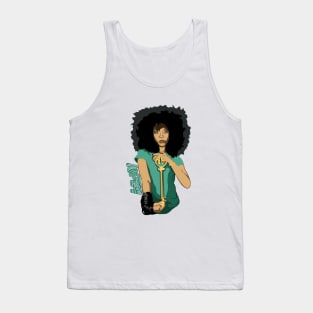 Badu Key To Music Tank Top